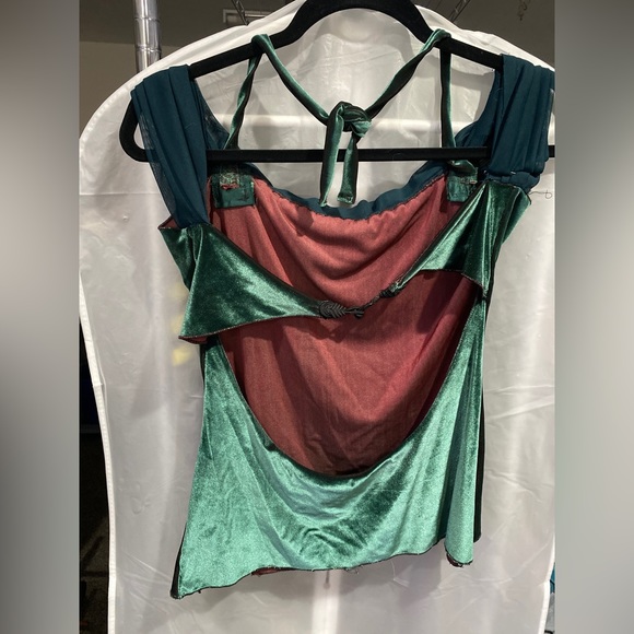 Hand made Velvet Top - Picture 2 of 2